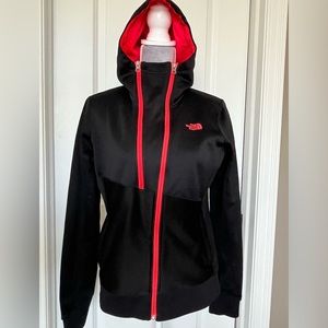 The North Face Black and Red Women's Jacket